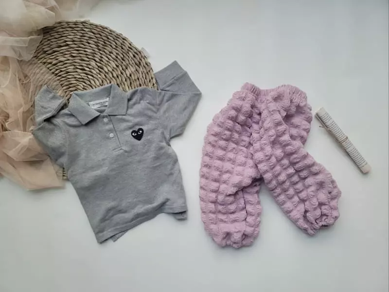Moran - Korean Children Fashion - #Kfashion4kids - Waffle Pants - 4