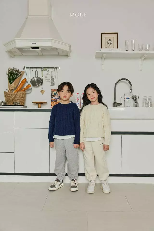 More - Korean Children Fashion - #designkidswear - Cable Knit Tee - 4