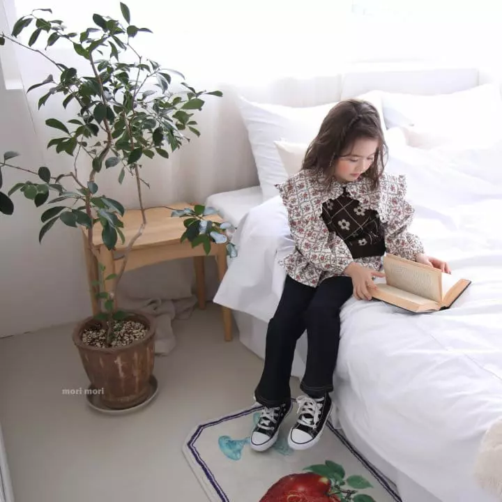 Mori Mori - Korean Children Fashion - #prettylittlegirls - Flower Vest - 4