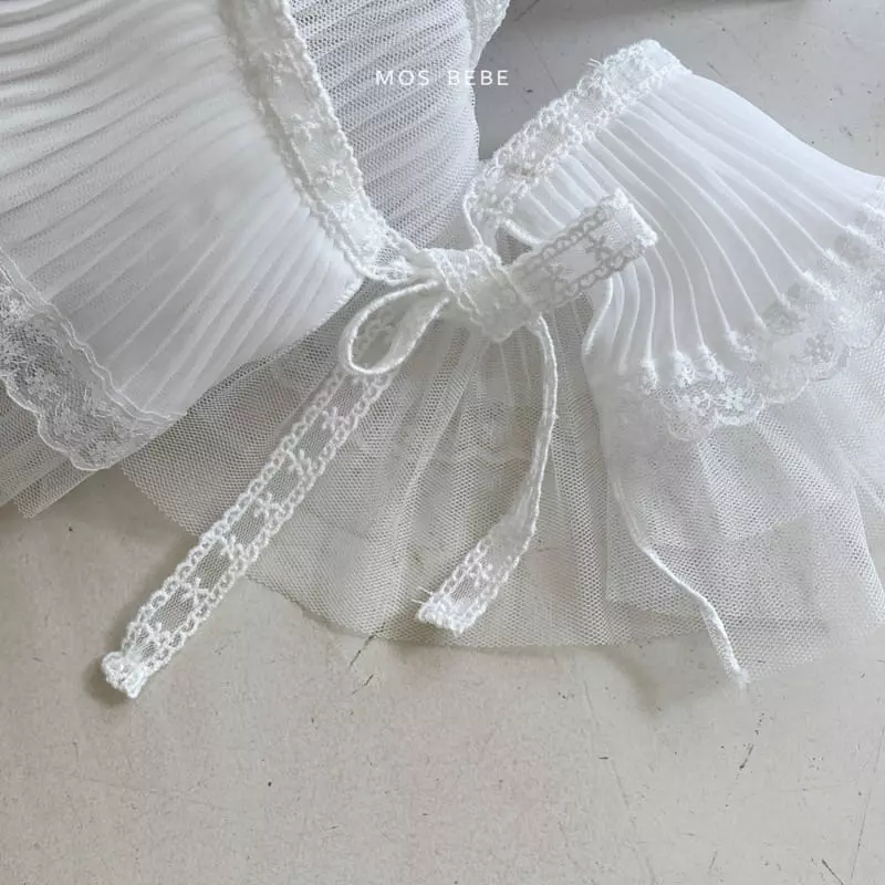Mos Bebe - Korean Baby Fashion - #babyboutique - Lace Apron - 2