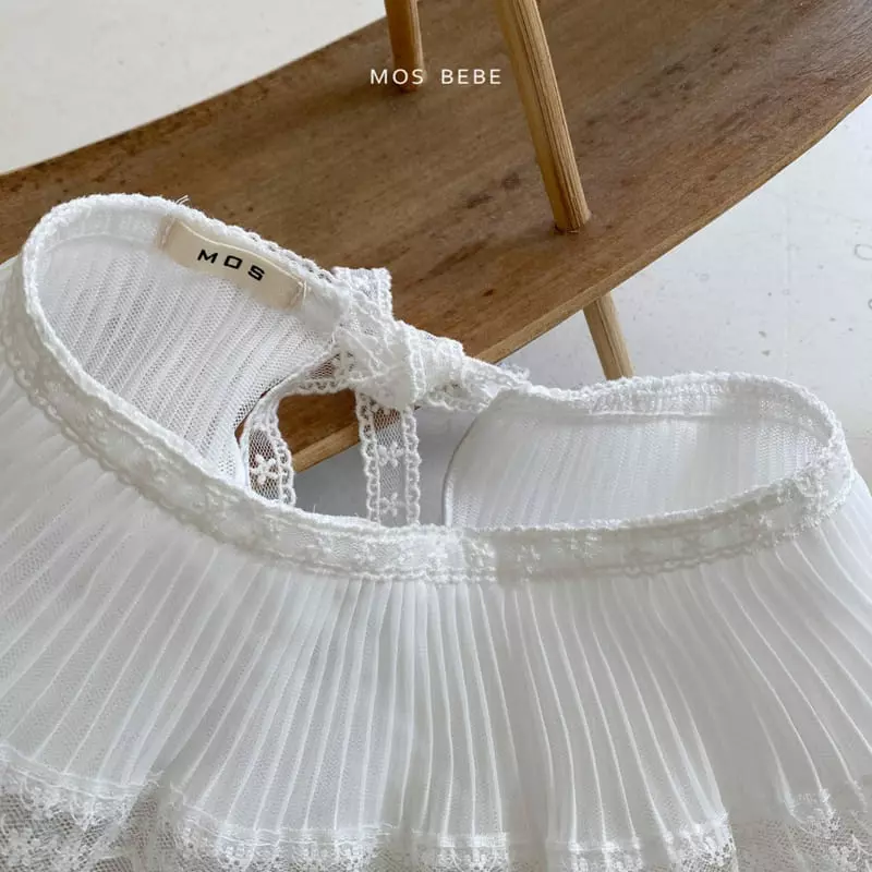 Mos Bebe - Korean Baby Fashion - #babyboutique - Lace Apron - 3