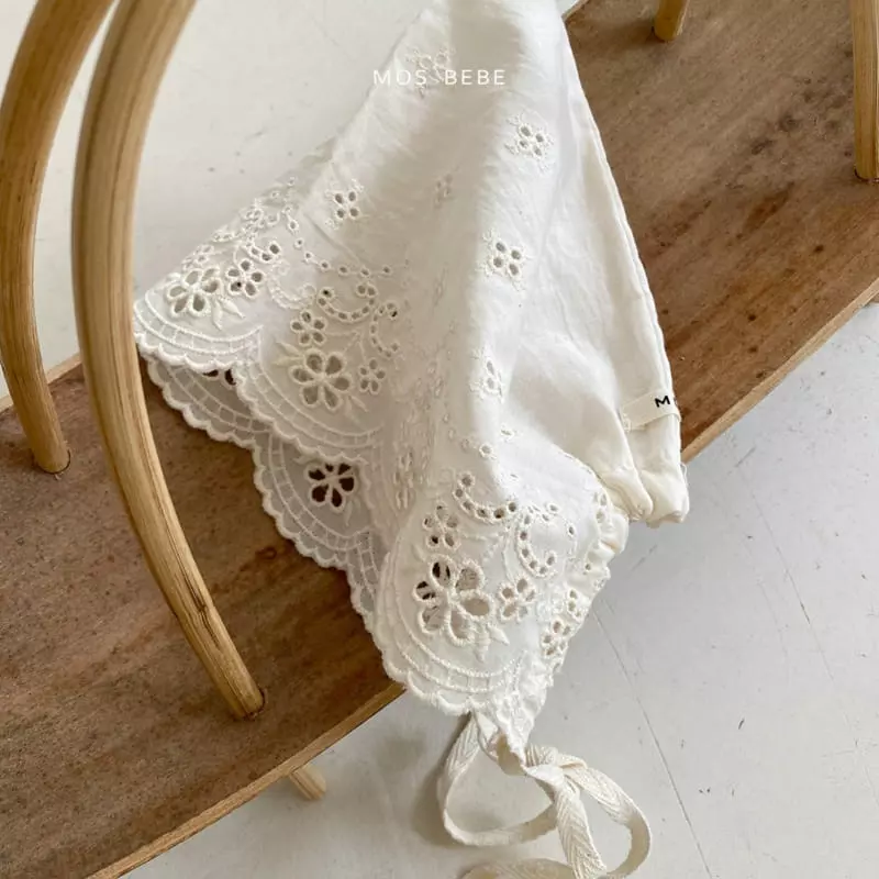 Mos Bebe - Korean Baby Fashion - #babyboutiqueclothing - Lace Bonnet - 3