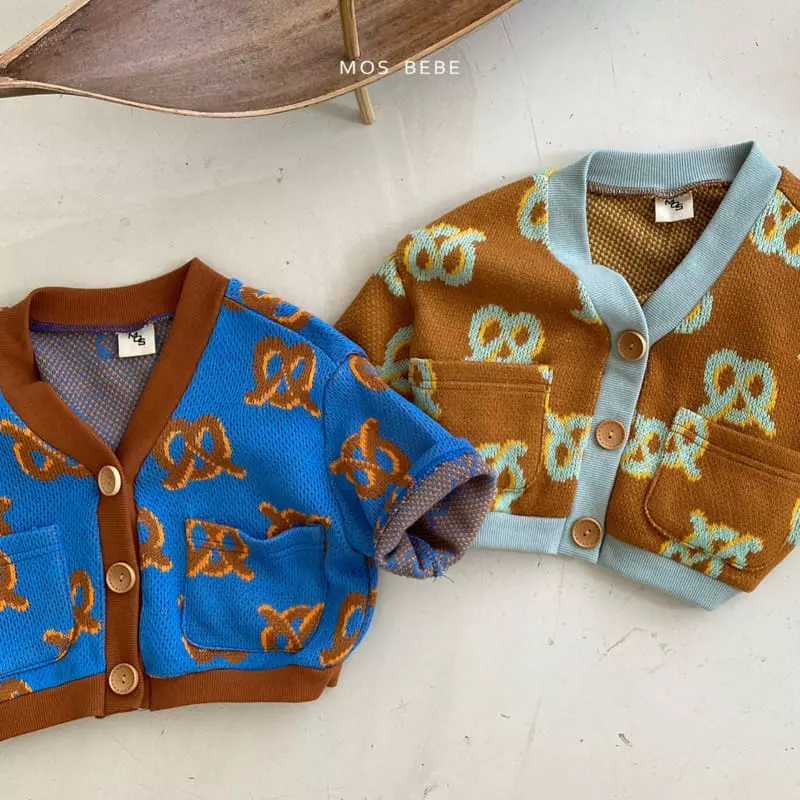 Mos Bebe - Korean Baby Fashion - #babyfever - Pretzel Cardigan - 6
