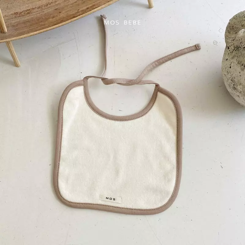 Mos Bebe - Korean Baby Fashion - #babygirlfashion - Bear Terry Bib - 3