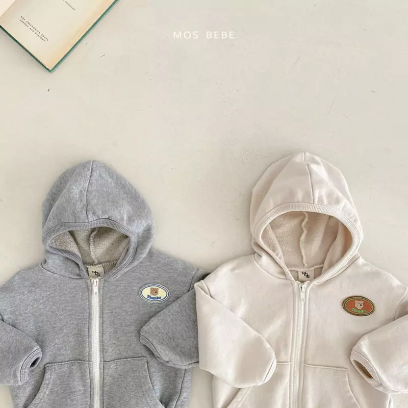 Mos Bebe - Korean Baby Fashion - #babygirlfashion - Gomi Hoody Jumper - 2