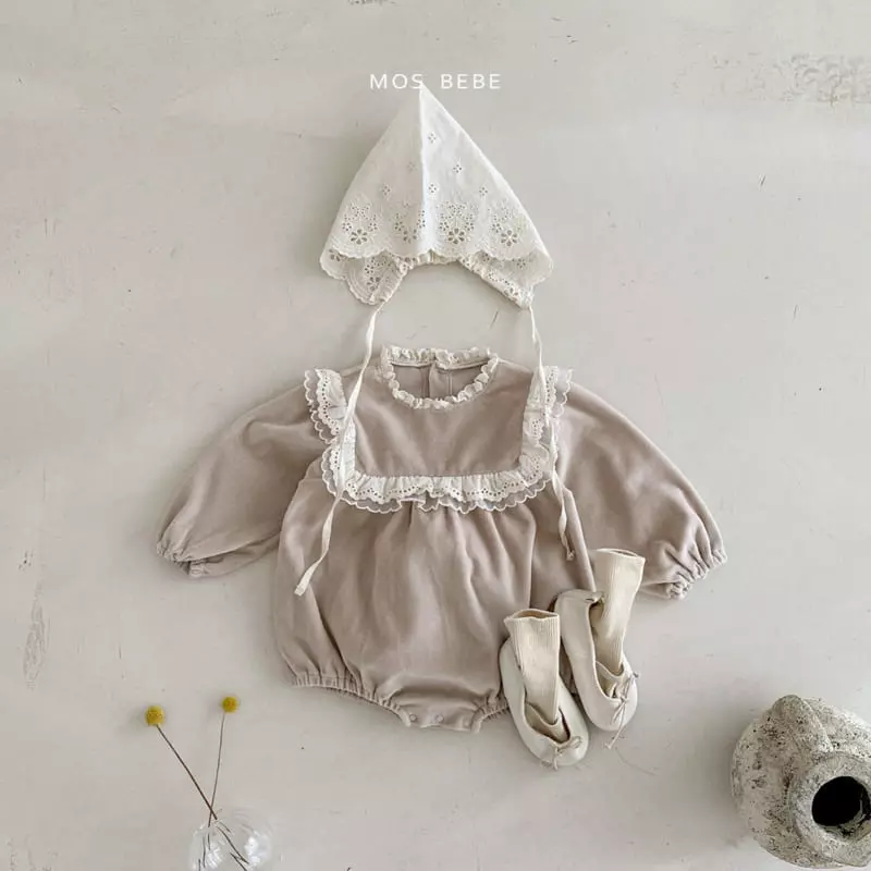 Mos Bebe - Korean Baby Fashion - #onlinebabyboutique - Magaret Bodysuit - 4