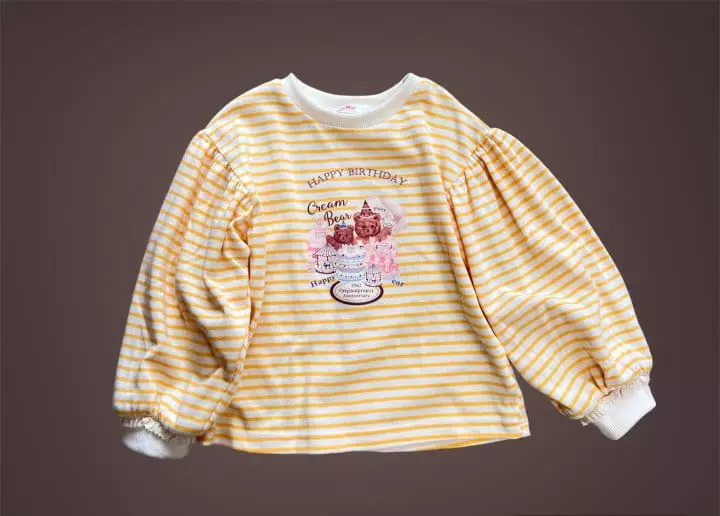 Mumunbaba - Korean Children Fashion - #childofig - Party Bear Tee - 12