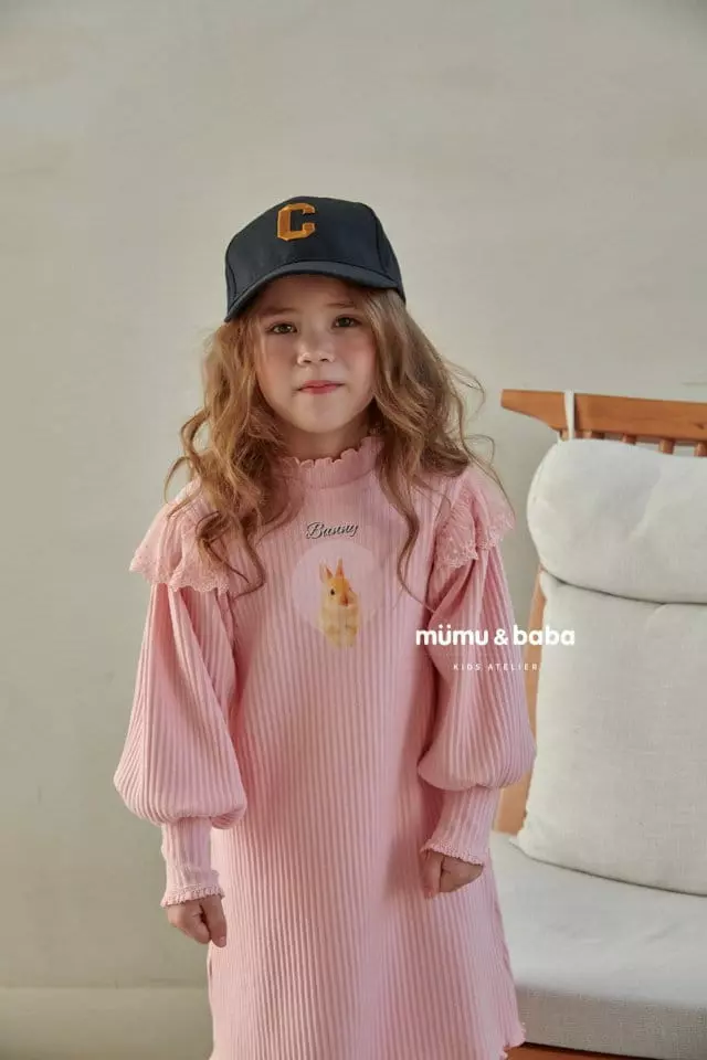 Mumunbaba - Korean Children Fashion - #kidsstore - Camle Bunny One-piece - 8