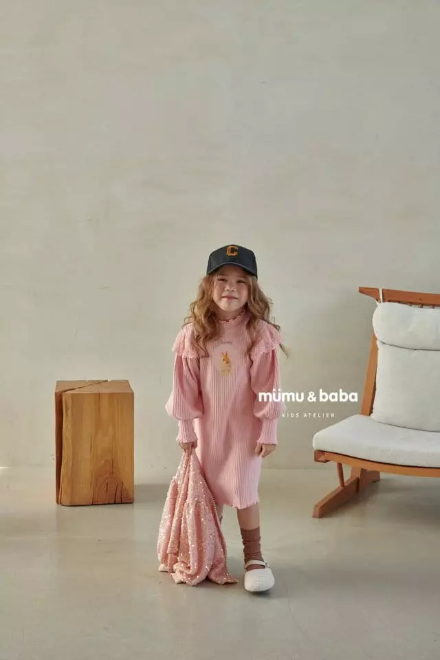 Mumunbaba - Korean Children Fashion - #kidzfashiontrend - Camle Bunny One-piece - 9