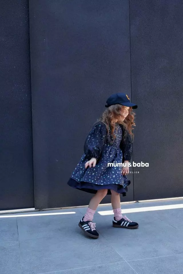 Mumunbaba - Korean Children Fashion - #littlefashionista - Jemma Flower One-piece - 6