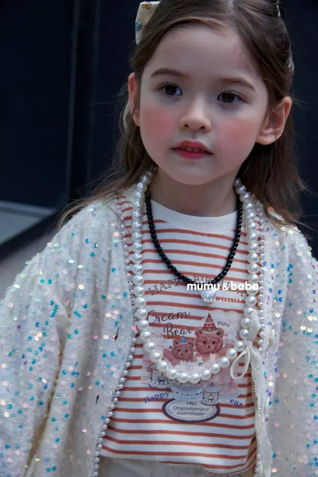 Mumunbaba - Korean Children Fashion - #magicofchildhood - Party Bear Tee - 6