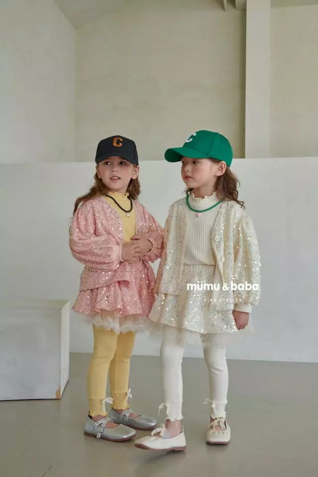 Mumunbaba - Korean Children Fashion - #magicofchildhood - Camly Pearl Tee - 8
