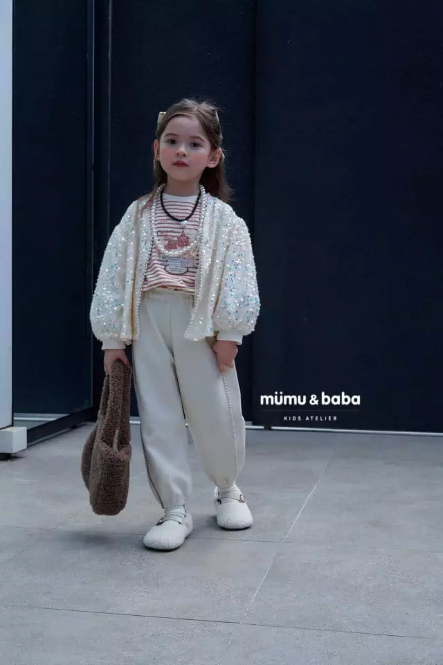 Mumunbaba - Korean Children Fashion - #minifashionista - Party Bear Tee - 7