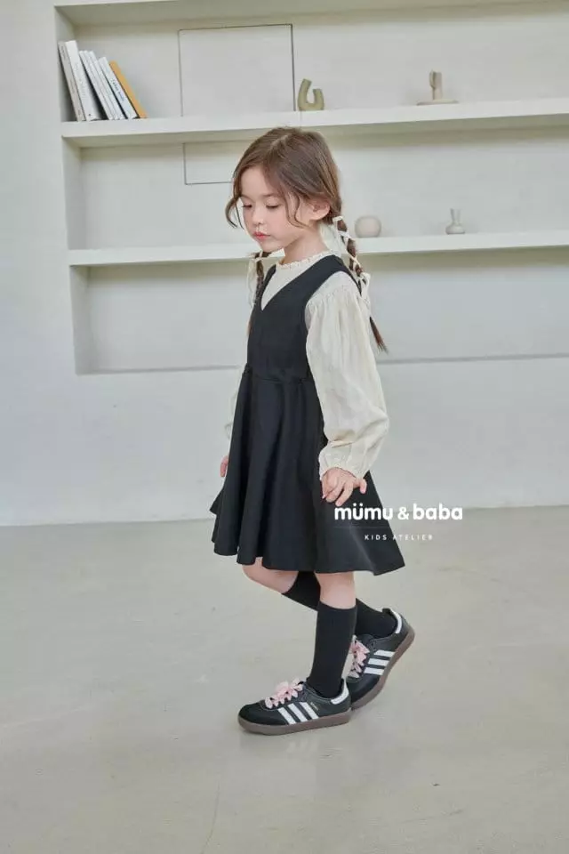 Mumunbaba - Korean Children Fashion - #minifashionista - String Jump Skirt - 5