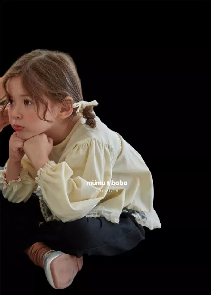 Mumunbaba - Korean Children Fashion - #prettylittlegirls - Hepburn Blouse - 2