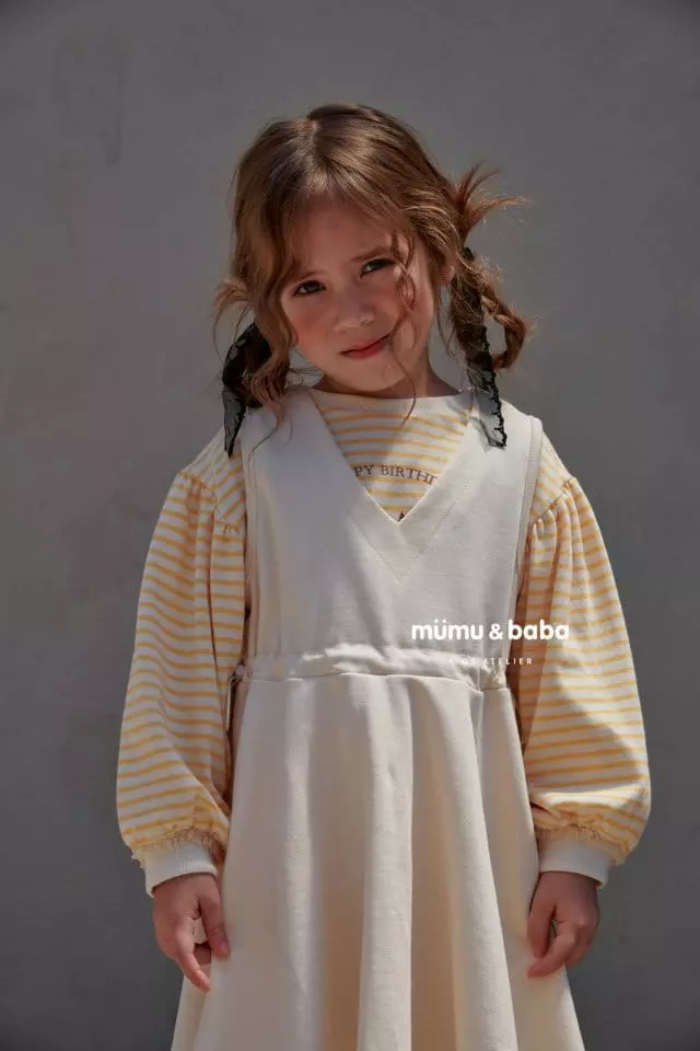 Mumunbaba - Korean Children Fashion - #prettylittlegirls - Party Bear Tee - 8