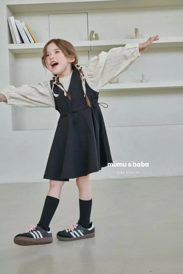 Mumunbaba - Korean Children Fashion - #toddlerclothing - String Jump Skirt - 8