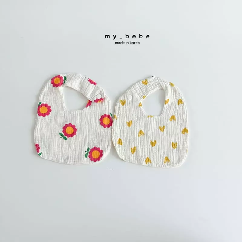 My Bebe - Korean Baby Fashion - #babyboutique - Bib - 3