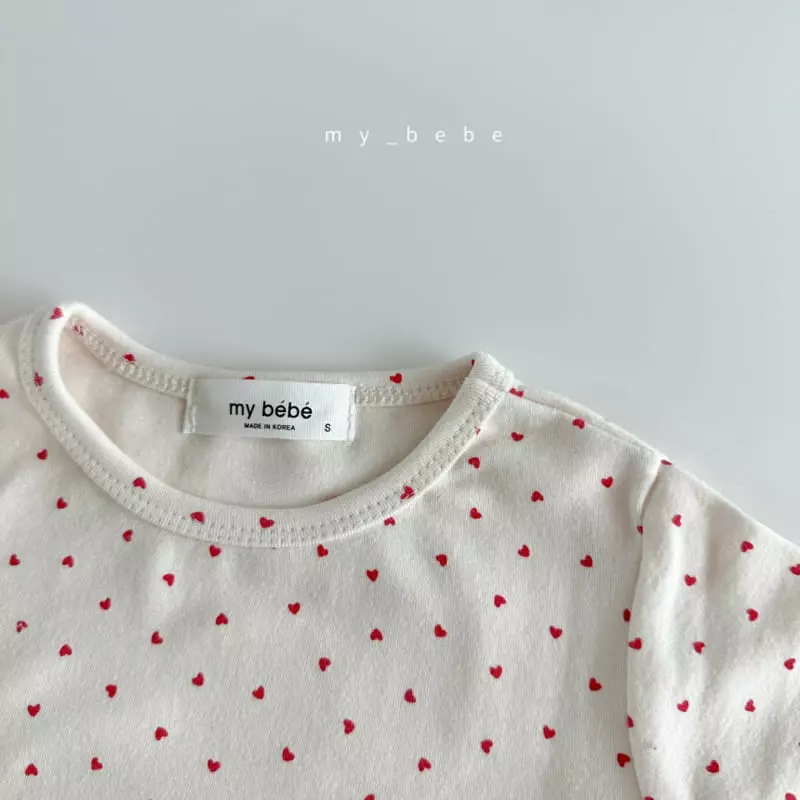 My Bebe - Korean Baby Fashion - #babyfashion - Hairbanf Bodysuit Set - 10