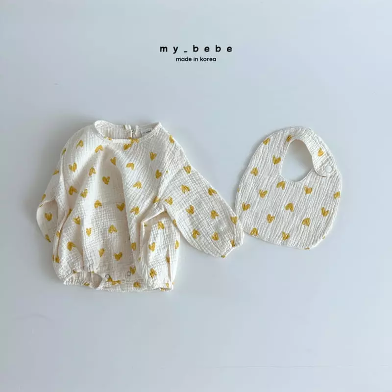My Bebe - Korean Baby Fashion - #babyfashion - Fall Bodysuit - 7