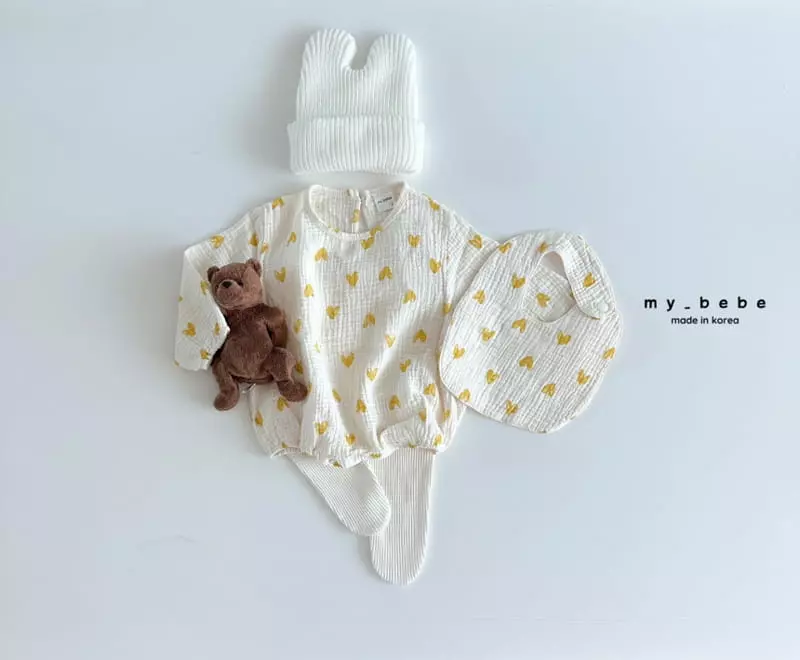 My Bebe - Korean Baby Fashion - #babyfever - Fall Bodysuit - 8