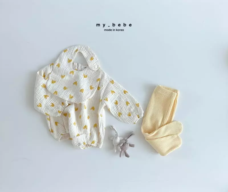 My Bebe - Korean Baby Fashion - #babygirlfashion - Fall Bodysuit - 9