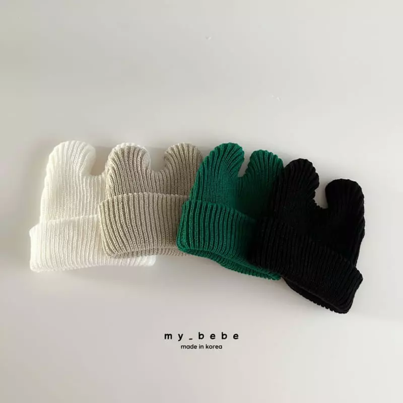 My Bebe - Korean Baby Fashion - #babygirlfashion - Rabbir Beanie - 2