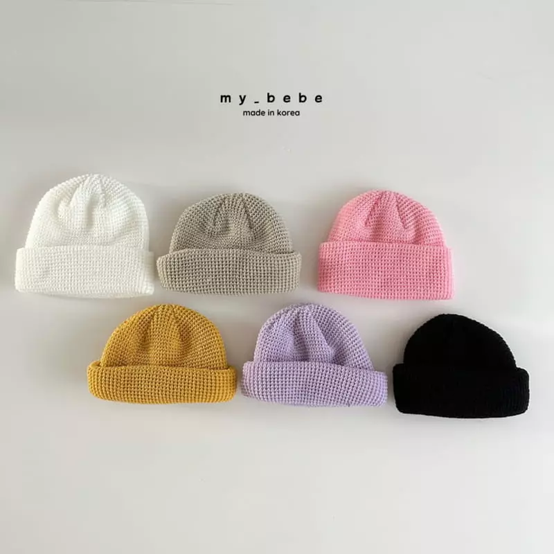 My Bebe - Korean Baby Fashion - #babygirlfashion - Wafflw Beanie