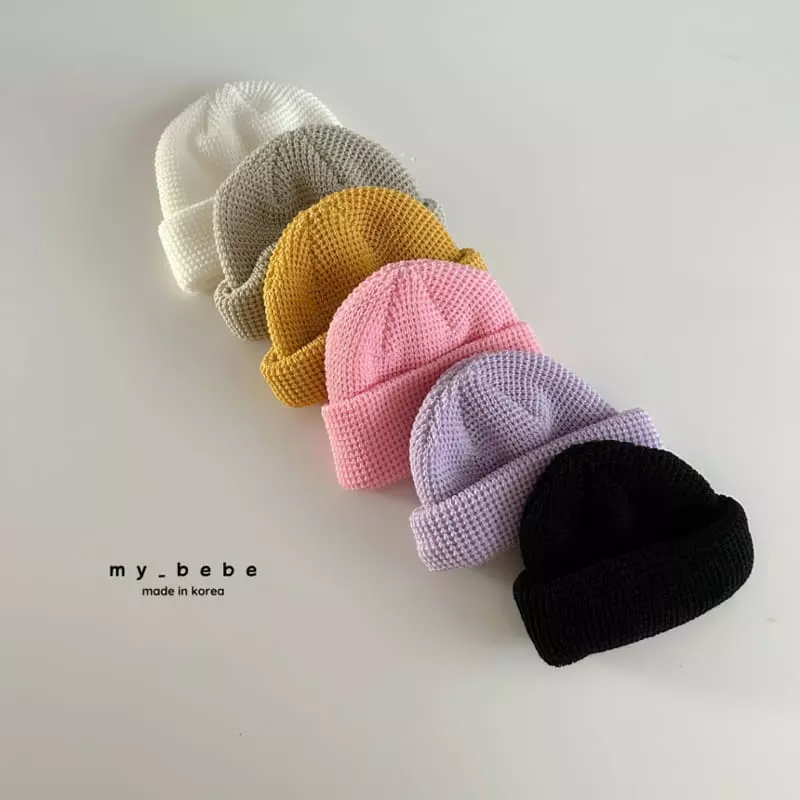 My Bebe - Korean Baby Fashion - #babylifestyle - Wafflw Beanie - 2
