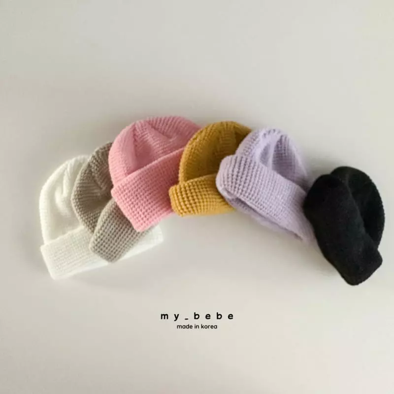 My Bebe - Korean Baby Fashion - #babyoninstagram - Wafflw Beanie - 3