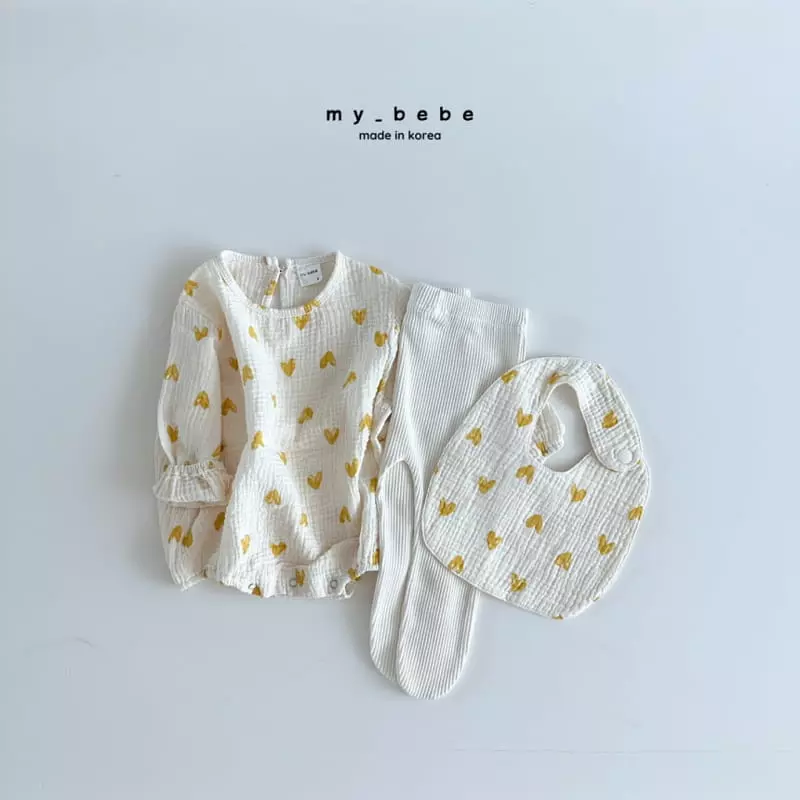 My Bebe - Korean Baby Fashion - #babyootd - Fall Bodysuit - 12