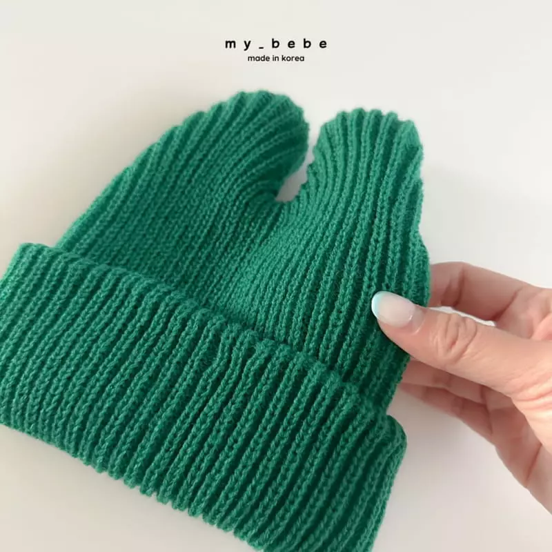 My Bebe - Korean Baby Fashion - #babyoutfit - Rabbir Beanie - 7