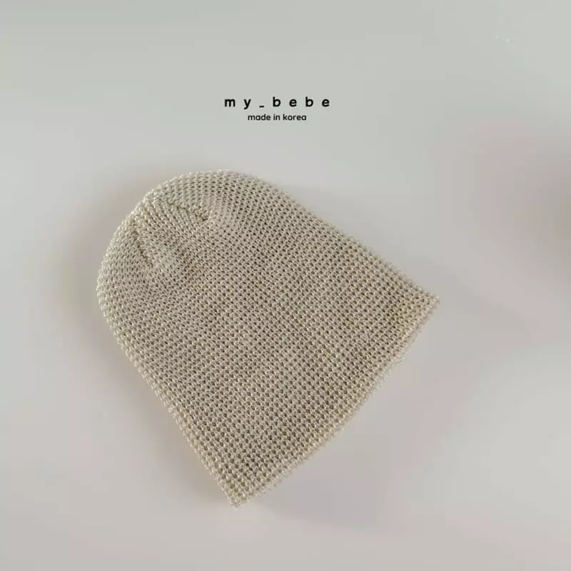 My Bebe - Korean Baby Fashion - #babyoutfit - Wafflw Beanie - 6