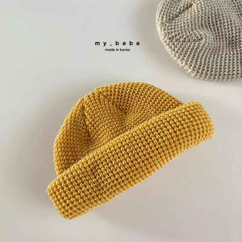 My Bebe - Korean Baby Fashion - #babywear - Wafflw Beanie - 7