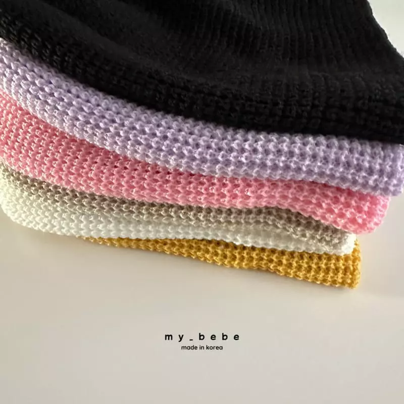 My Bebe - Korean Baby Fashion - #onlinebabyboutique - Wafflw Beanie - 8