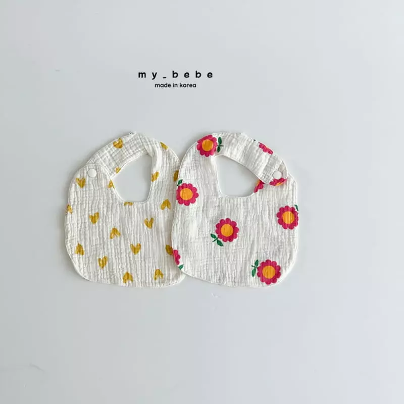 My Bebe - Korean Baby Fashion - #smilingbaby - Bib - 2