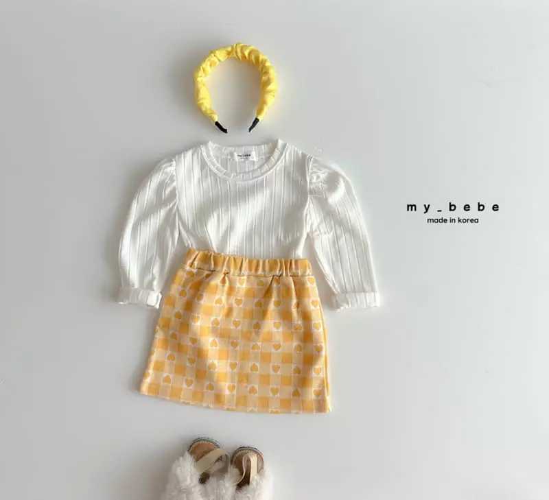 My Bebe - Korean Children Fashion - #childofig - Together Tee - 11
