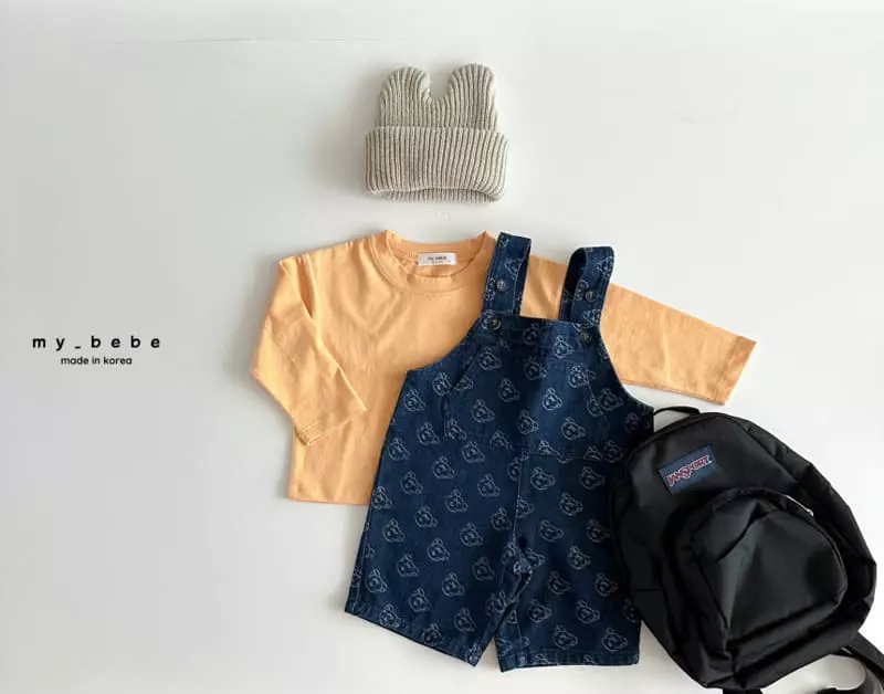 My Bebe - Korean Children Fashion - #childrensboutique - Silk Pocket Tee - 10