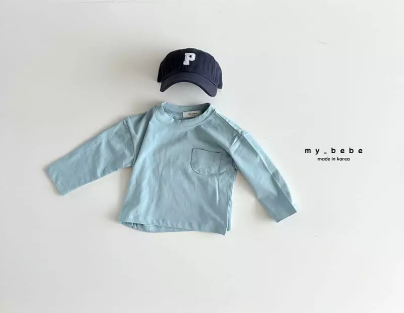 My Bebe - Korean Children Fashion - #designkidswear - Silk Pocket Tee - 11