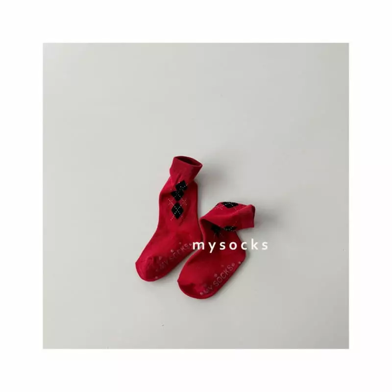 My Bebe - Korean Children Fashion - #designkidswear - Cherry Socks Set - 2
