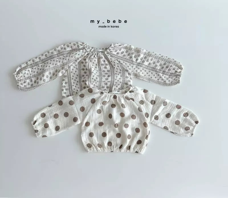 My Bebe - Korean Children Fashion - #discoveringself - Crop Blouse - 3