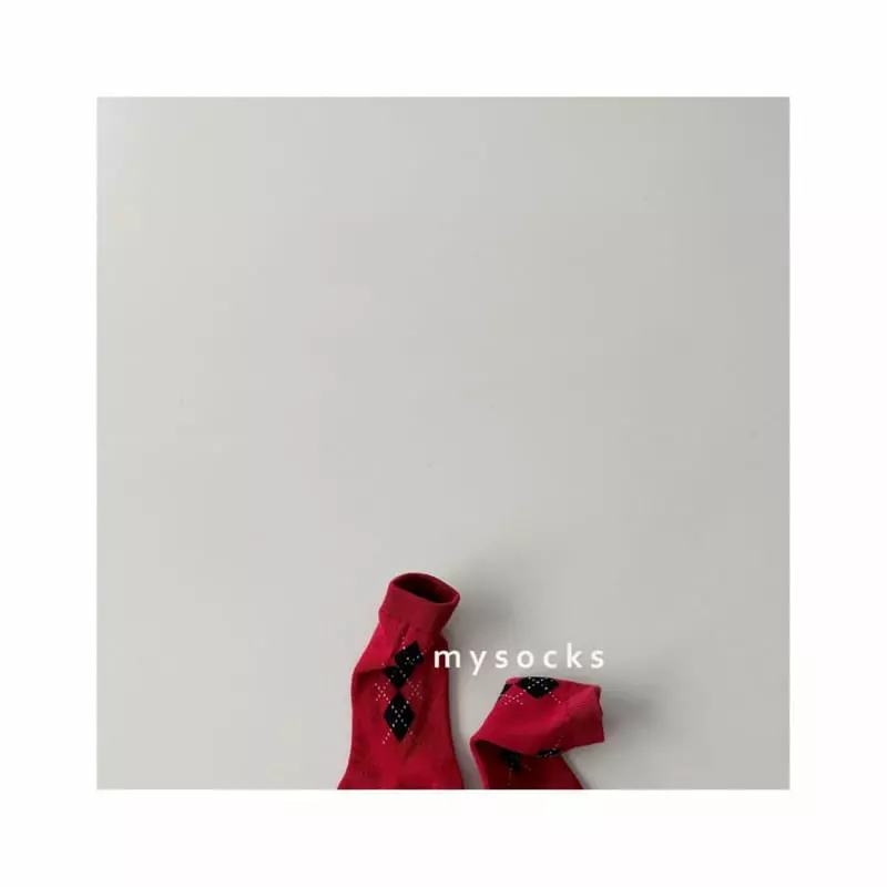 My Bebe - Korean Children Fashion - #discoveringself - Cherry Socks Set - 3