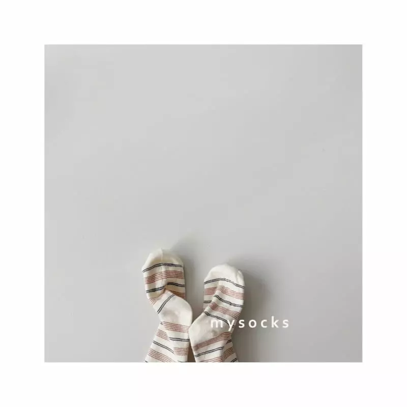 My Bebe - Korean Children Fashion - #discoveringself - Walnut Tree Socks Set - 2