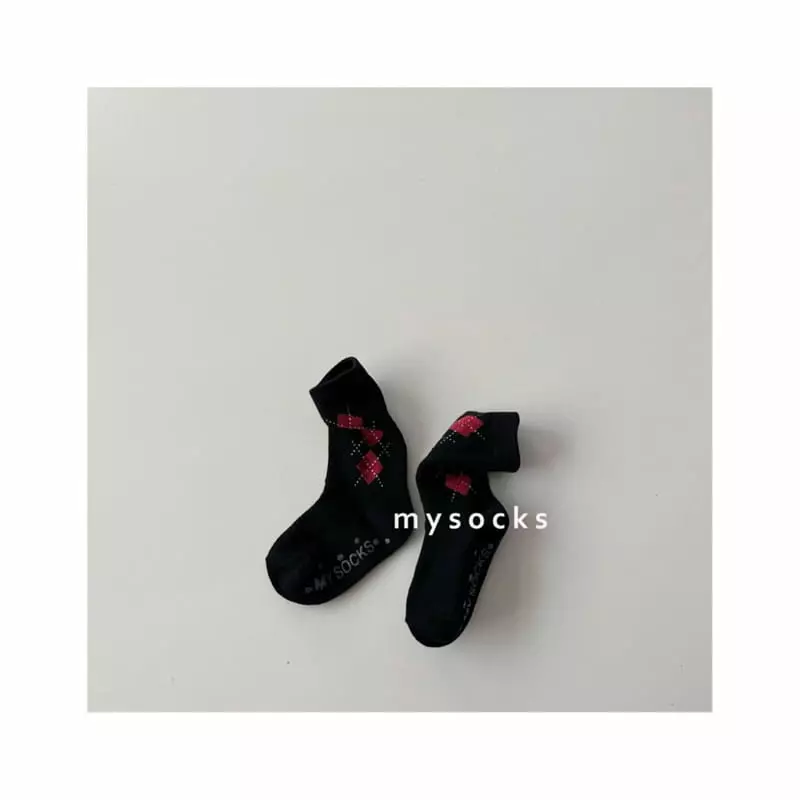 My Bebe - Korean Children Fashion - #kidsshorts - Cherry Socks Set - 5