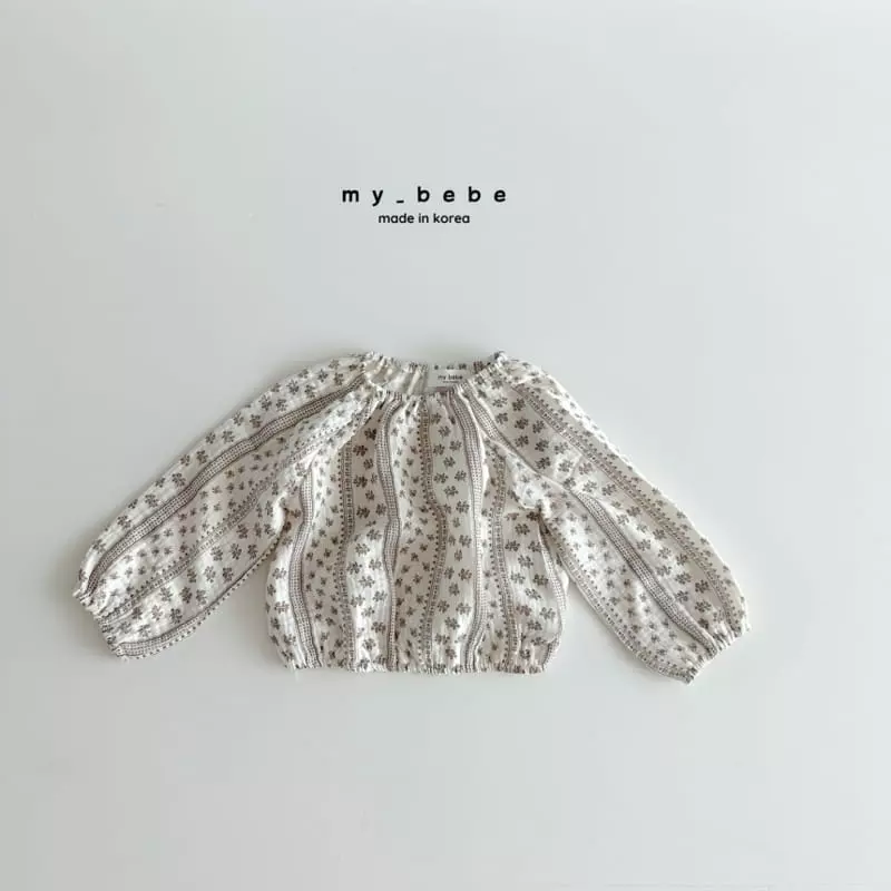 My Bebe - Korean Children Fashion - #littlefashionista - Crop Blouse - 9
