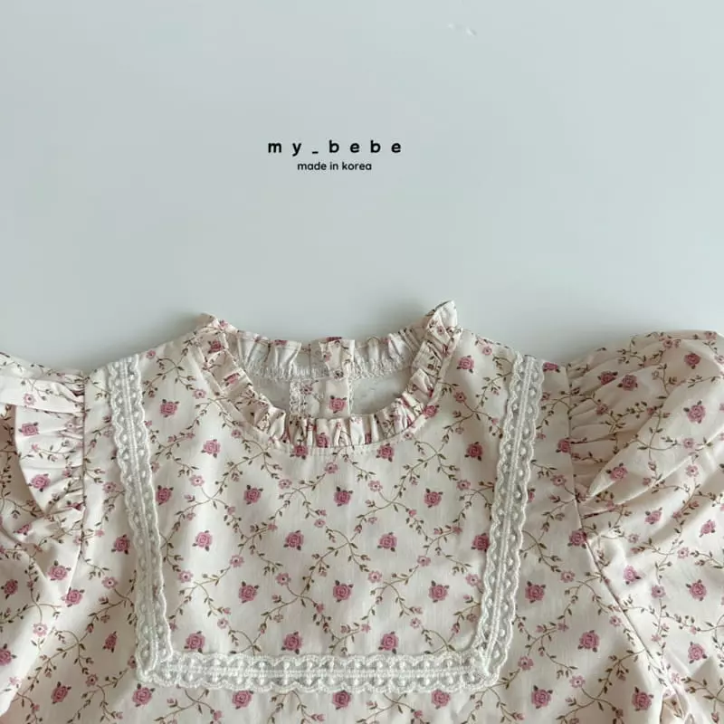 My Bebe - Korean Children Fashion - #magicofchildhood - Merci Blouse - 11