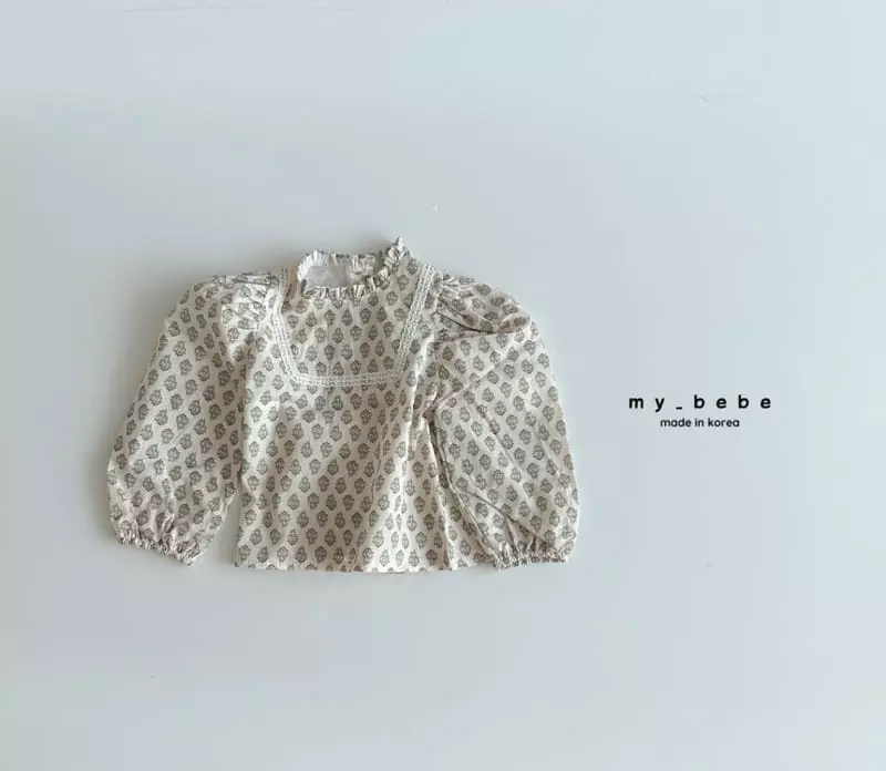 My Bebe - Korean Children Fashion - #minifashionista - Merci Blouse - 12