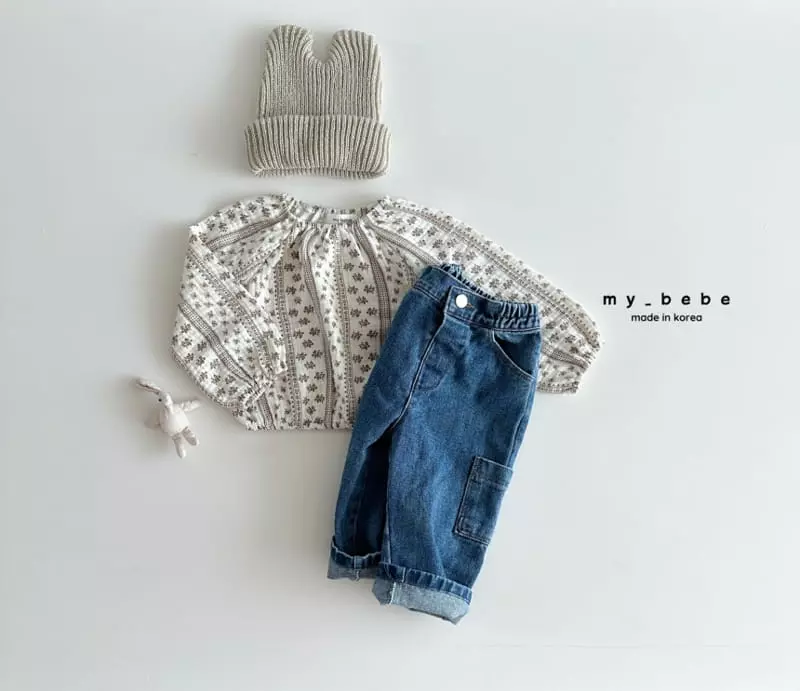 My Bebe - Korean Children Fashion - #minifashionista - Crop Blouse - 11