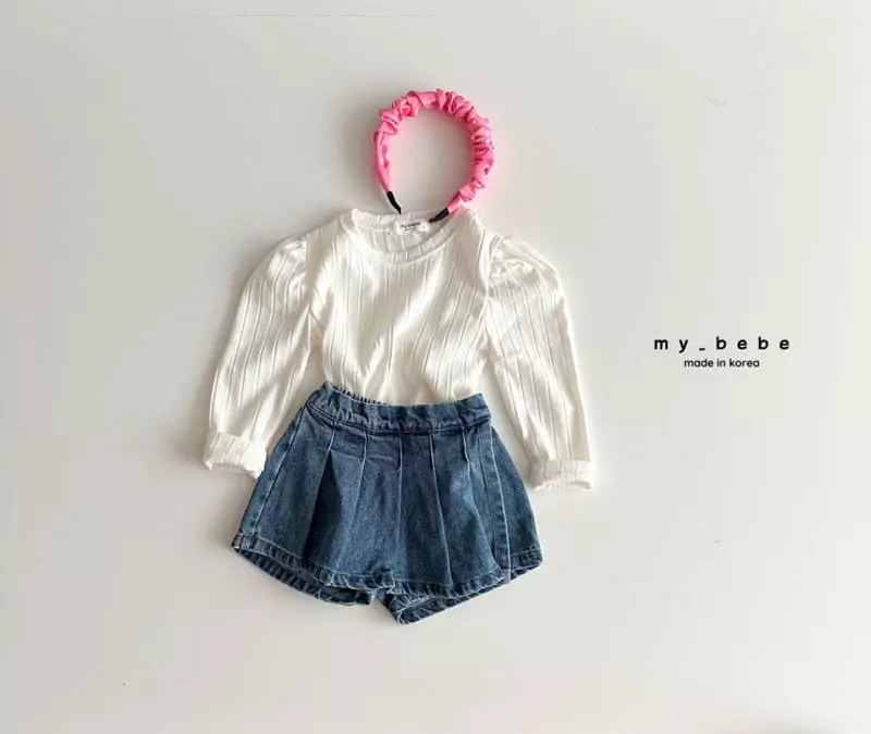 My Bebe - Korean Children Fashion - #todddlerfashion - Together Tee - 8