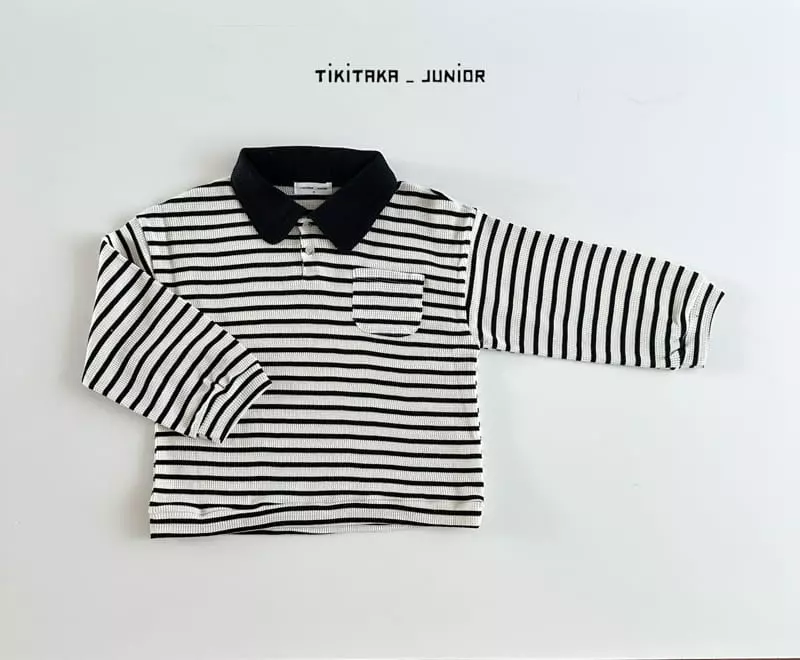 My Bebe - Korean Junior Fashion - #childofig - Junior Waffle Tara Tee - 3
